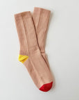 heritage 9.1 venice beach socks hazelnut