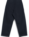 hansen bobby wide pleated everyday trousers navy