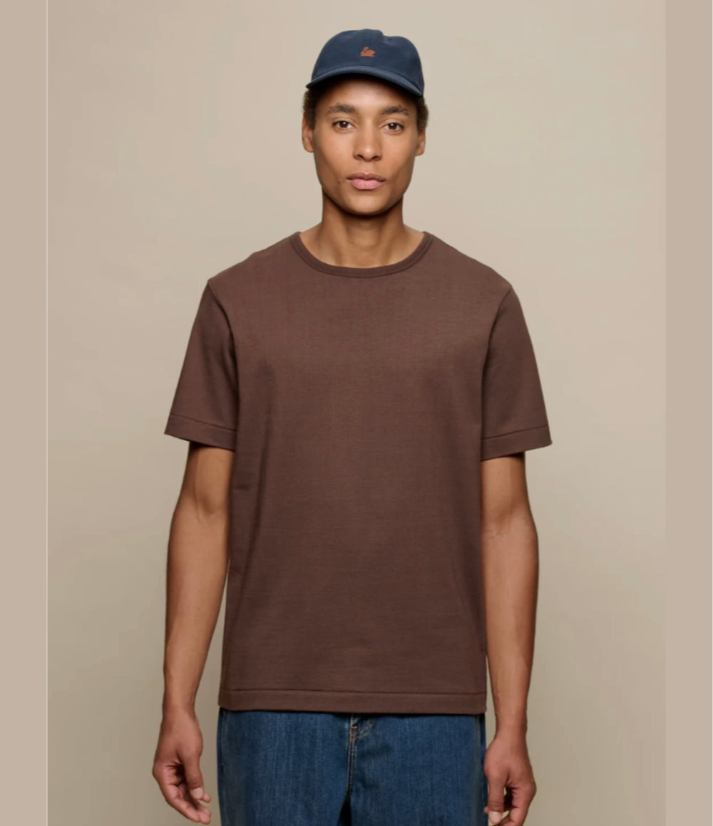 merz b schwanen 2m15 t-shirt 225g chocolate – www.sublime.bz