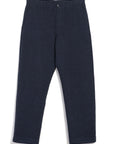 hansen ken casual trousers broken blue