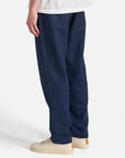universal works military chino lord cotton linen navy