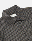 universal works windcheater charcoal houndstooth wool mix