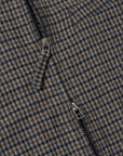 universal works windcheater charcoal houndstooth wool mix