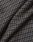 universal works windcheater charcoal houndstooth wool mix