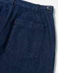 universal works dutch pant indigo work denim