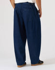 universal works dutch pant indigo work denim