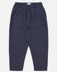 universal works oxford pant navy rahim cotton