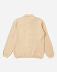 universal works knit jacket sand eco cotton