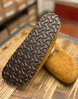 birkenstock boston shearling mink suede leather
