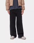 carhartt wip women jane pant black heavy stone wash