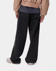 carhartt wip women jane pant black heavy stone wash