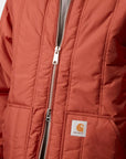 carhartt wip lachlan liner vermillion