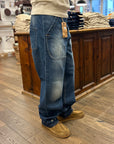 fleurs de bagne the denim cargo selvedge heavy used