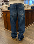 fleurs de bagne the denim cargo selvedge heavy used