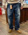 fleurs de bagne the denim cargo selvedge heavy used