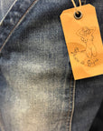 fleurs de bagne the denim cargo selvedge heavy used