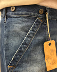 fleurs de bagne the denim cargo selvedge heavy used