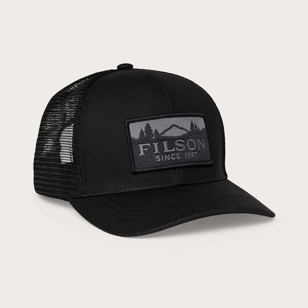 filson logger mesh cap black – www.sublime.bz