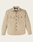 filson insulated flannel shirt warm khaki