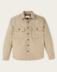 filson insulated flannel shirt warm khaki
