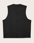 filson mackinaw wool vest charcoal