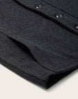 filson mackinaw wool vest charcoal