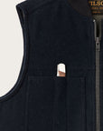 filson spokane insulated work vest navy