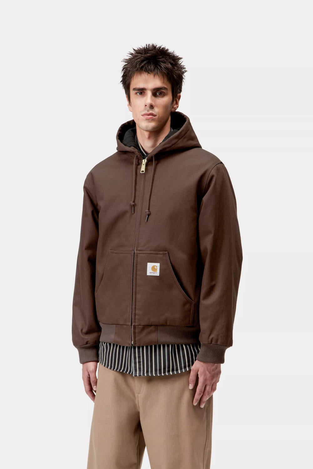 carhartt wip active jacket (winter) tobacco rigid – www.sublime.bz