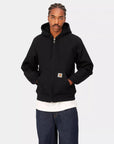 carhartt wip active jacket (winter) black rigid