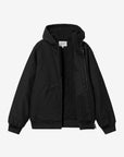 carhartt wip active jacket (winter) black rigid