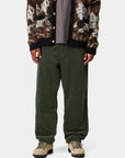 carhartt wip single knee pant corduroy opuntia rinsed