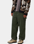 carhartt wip single knee pant corduroy opuntia rinsed