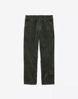 carhartt wip single knee pant corduroy opuntia rinsed