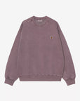 carhartt wip vista sweatshirt phlox garment dyed