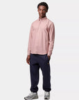 carhartt wip long sleeve bolton shirt glassy pink