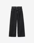 carhartt wip women jane pant black heavy stone wash