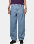 carhartt wip women brandon pant blue stone bleached