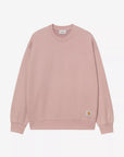 carhartt wip hudson sweatshirt daphne chalk wash