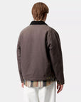 carhartt wip og detroit jacket tobacco black stone canvas