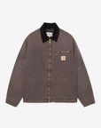 carhartt wip og detroit jacket tobacco black stone canvas