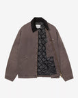 carhartt wip og detroit jacket tobacco black stone canvas