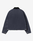 carhartt wip women og detroit jacket (winter) dark navy black stone canvas
