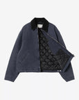 carhartt wip women og detroit jacket (winter) dark navy black stone canvas