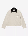 carhartt wip women og detroit jacket (winter) fleur de sel black stone canvas