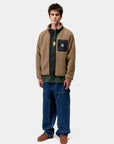 carhartt wip prentis line leather black