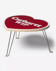 carhartt wip heart folding table scarlet red