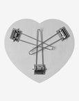 carhartt wip heart folding table black white