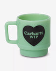 carhartt wip heart glass mug