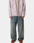 carhartt wip brandon pant blue worn used wash