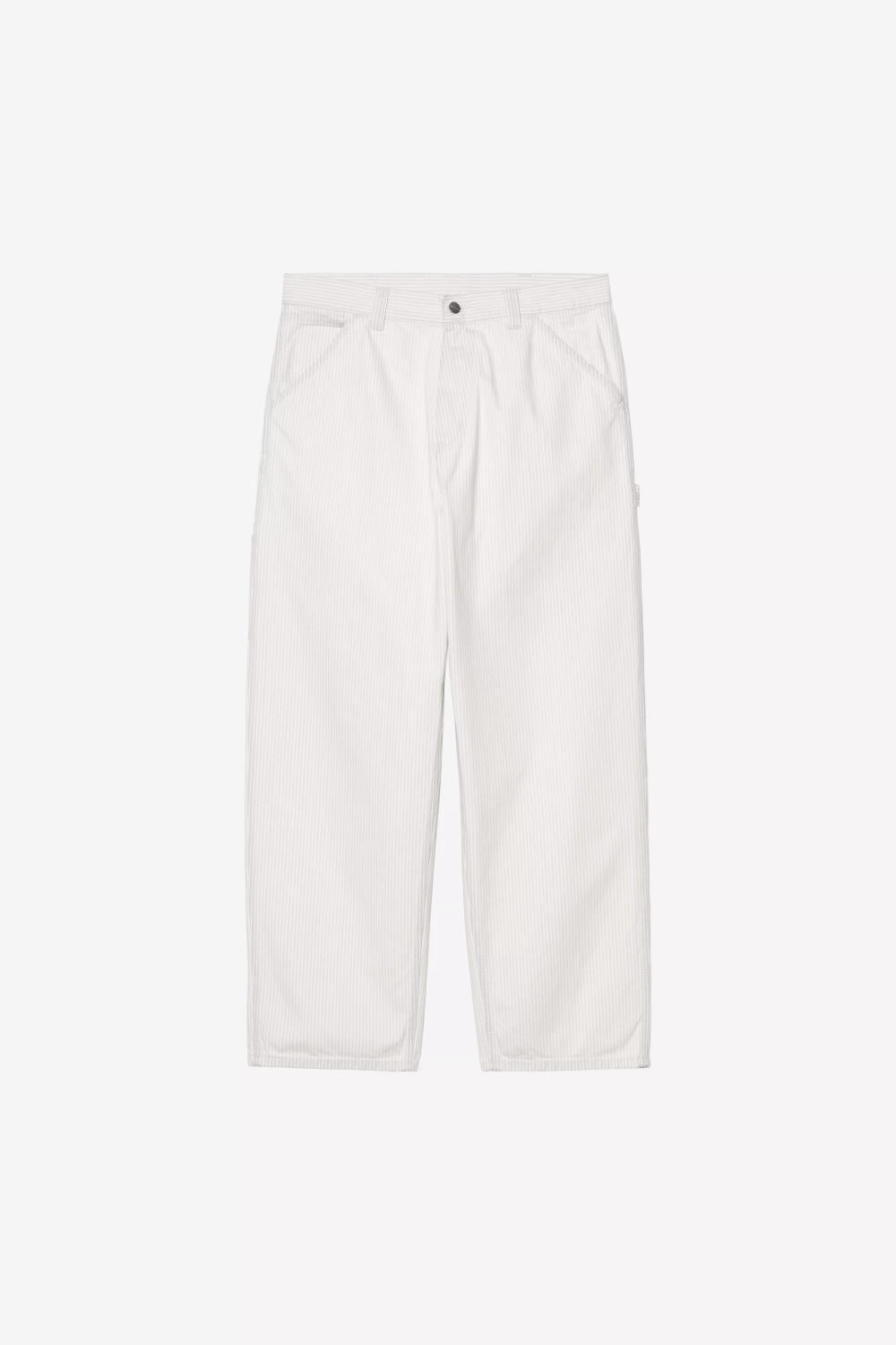carhartt wip mercer single knee pant mercer stripe graphite wax